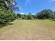 Expansive green backyard with mature trees, offering a serene and private outdoor space at 13385 Ne 10Th Ct, Citra, FL 32113