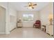 Inviting bedroom with built-in storage and window offering natural light, creating a serene and functional retreat at 13495 Se 93Rd Court Rd, Summerfield, FL 34491