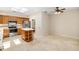 Bright kitchen with stainless steel appliances, central island, and breakfast nook at 13495 Se 93Rd Court Rd, Summerfield, FL 34491