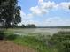 Expansive lake view under a blue sky with scattered clouds, surrounded by lush green vegetation at 1675 Se 190Th Ave, Silver Springs, FL 34488