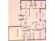 Detailed floor plan showcasing the layout of the home, including the placement of rooms, and dimensions at 200 Se 145Th St, Summerfield, FL 34491