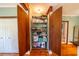 A walk-in pantry with a view of shelving with food and supplies at 20549 9Th St, Mc Intosh, FL 32664