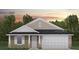 Charming single-story home with a two-car garage featuring stone and siding accents at 3131 Ne 46Th Ave, Ocala, FL 34470