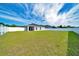 Large fenced yard offering privacy and room for outdoor activities at 8943 Se 41St Court Rd, Ocala, FL 34480
