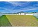 Expansive fenced backyard offering privacy and ample space for outdoor activities and relaxation at 8943 Se 41St Court Rd, Ocala, FL 34480