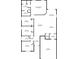 Detailed floor plan showcasing the layout of the home, including bedroom, bath, and living areas at 8943 Se 41St Court Rd, Ocala, FL 34480