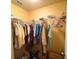 Spacious walk-in closet with ample storage and hanging space at 14 Dogwood Drive Radl, Ocala, FL 34472
