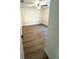 Bedroom featuring modern ceiling fan and wood-look floors for a stylish look at 14415 Sw 21St Pl, Ocala, FL 34481