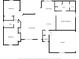 Detailed floor plan showcases layout with living room, bedrooms, kitchen, dining, garage and laundry areas at 3880 Sw 6Th Ave, Ocala, FL 34471