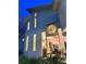 Stunning exterior with unique windows and decorative stained glass accent, offering charm and character at 4305 Sw 20Th Ave, Ocala, FL 34471