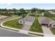 An aerial of a well-maintained single-Gathering home with a manicured lawn and landscaping at 4892 Nw 39Th Loop, Ocala, FL 34482