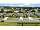 Aerial view of the street highlighting well-maintained properties and landscaping at 6265 Sw 88Th Loop, Ocala, FL 34476