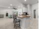 Open kitchen and living room layout, great for entertaining and modern living at 6680 Sw 179Th Court Rd, Dunnellon, FL 34432
