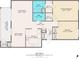 Floor plan of the home showcasing the layout and dimensions of each room at 688 Midway Dr # B, Ocala, FL 34472