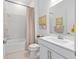 Bathroom featuring a tub and shower combination with a single vanity at 8809 Sw 61St Loop, Ocala, FL 34481