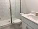 Bathroom features a stand up shower, modern vanity, and updated fixtures at 10540 Sw 49Th Avenue Rd, Ocala, FL 34476