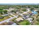 Birds-eye view of neighborhood showcasing well-spaced homes, sidewalks, and mature trees at 1520 Ne 17Th Ave, Ocala, FL 34470
