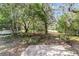 Large backyard with mature trees and shed at 361 Oak Lane Drive Dr, Ocala, FL 34472