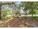 Lush backyard featuring mature trees, providing ample shade and privacy at 361 Oak Lane Drive Dr, Ocala, FL 34472