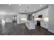 Open-concept kitchen with a large island, perfect for entertaining and everyday living at 5830 Sw 121St Ter, Ocala, FL 34481