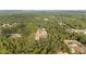 Overhead view of home and yard surrounded by lush Florida forest at 8200 Sw 125Th Court Rd, Dunnellon, FL 34432