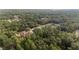 Overhead view of new homes nestled in serene wooded area with privacy at 8200 Sw 125Th Court Rd, Dunnellon, FL 34432