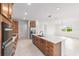 Spacious kitchen with island, stainless steel appliances, and convenient layout at 8465 Sw 101St Ave, Ocala, FL 34481