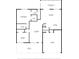 Detailed floor plan showcasing the layout with Primary bedroom, living room, kitchen, dining area, and screened porch at 8998 Sw 94Th St # D, Ocala, FL 34481