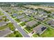 Aerial view of a residential neighborhood featuring well-maintained homes and landscaping at 9237 Sw 60Th Terrace Rd, Ocala, FL 34476
