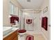 Bathroom features a modern sink with a spacious walk-in shower at 9290 Sw 89Th Ter # D, Ocala, FL 34481