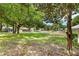 Lush green lawn and mature trees create a park-like setting in this inviting yard at 9290 Sw 89Th Ter # D, Ocala, FL 34481