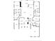 Detailed floor plan illustrating the layout of the home, including room dimensions and connections at 9607 Sw 79Th Lane Rd, Ocala, FL 34481