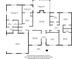 Detailed floor plan showcasing the layout of the home, including room dimensions at 3295 Se 56 Ave, Ocala, FL 34480