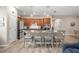 Modern kitchen with stainless steel appliances, a center island, and an open layout at 7917 Sw 85Th Loop, Ocala, FL 34476