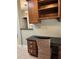 Cozy built-in office space with granite countertop and matching cabinets at 8447 Sw 82Nd Loop, Ocala, FL 34481