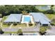 Aerial view of community pool and amenity center at 11062 Sw 73Rd Ct, Ocala, FL 34476