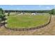 Wide shot of property grounds with fencing at 1631 W Hwy 329, Citra, FL 32113
