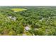 Secluded property with home, additional storage building and playground surrounded by a lush green forest at 19028 Sw 101 Pl, Dunnellon, FL 34432