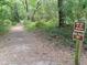 Hiking trail at Blue Run Park for foot traffic only at 19370 Saint Benedict Dr, Dunnellon, FL 34432