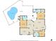 Detailed floor plan highlighting the layout of the house with measurements for each room at 19942 Sw 96Th Pl, Dunnellon, FL 34432