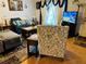Comfortable living room featuring tile floors and stylish furnishings at 27 Cedar Tree Ter, Ocala, FL 34472