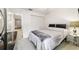 Comfortable bedroom featuring a double bed, large closet, and soft carpet flooring at 2701 Ne 10Th St # 101, Ocala, FL 34470