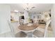 Cozy dining area adjacent to the kitchen and living room, creating an open and connected living space at 2701 Ne 10Th St # 101, Ocala, FL 34470
