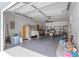 A spacious garage offers ample storage and workspace at 4880 Ne 23 Ave, Ocala, FL 34479