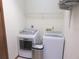Well-equipped laundry area featuring modern appliances and convenient shelving for storage at 5083 Se 26Th St, Ocala, FL 34480