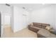 Comfortable living room with tile flooring, recessed lighting, and closet storage at 5842 Sw 78Th Avenue Rd, Ocala, FL 34474