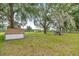 Expansive backyard with mature trees, storage shed, and a charming country setting at 6350 Nw 135Th Ave, Morriston, FL 32668