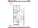 Detailed floor plan showcasing the layout of this 3 bedroom, 2 bath home at 7637 Sw 180Th Cir, Dunnellon, FL 34432