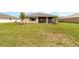 Landscaped backyard features lush green grass, landscaping and ample space for Gathering enjoyment at 10562 Sw 96Th Lane Rd, Ocala, FL 34481