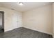 This bedroom showcases modern flooring and a closet, ready for personalization and decor at 10910 Sw 41St Ave, Ocala, FL 34476
